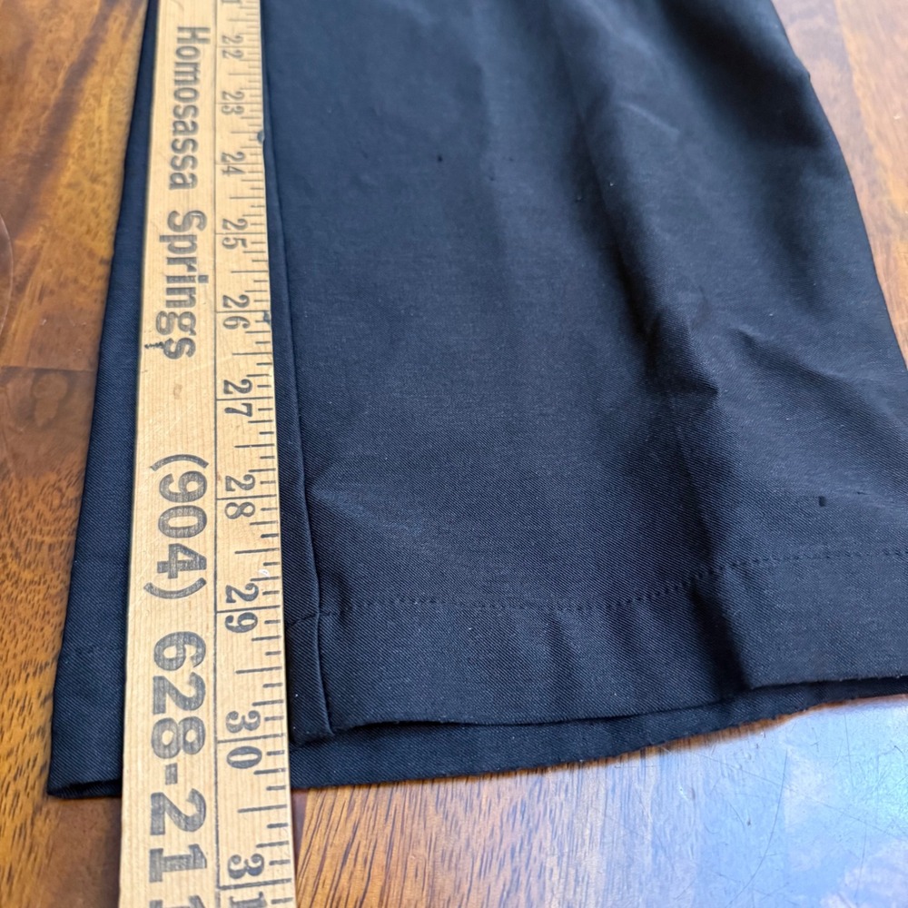 Adidas Mens Black Golf Pants‎ 36 x 32 (38x 30) Stretch Performance Trousers - Picture 7 of 7